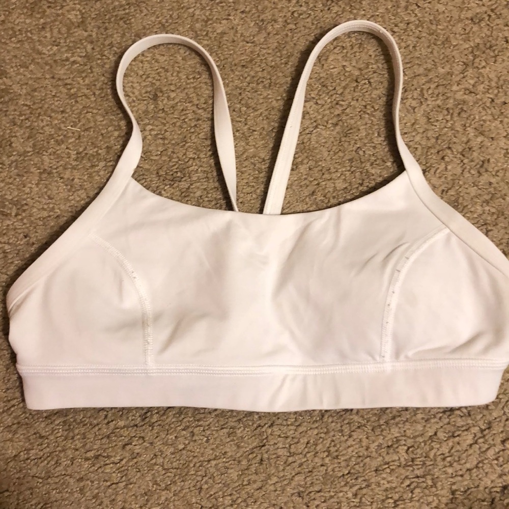 White lulu bra